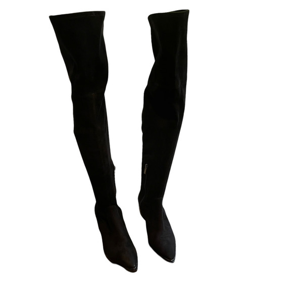 New Marc Fisher Black Yakira Over the Knee Boot Size 5.5M NWOB - Picture 8 of 14